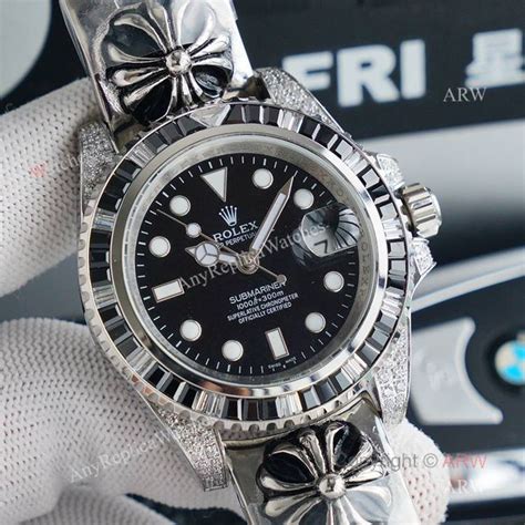 rolex submariner chrome hearts|chrome hearts submariner watch.